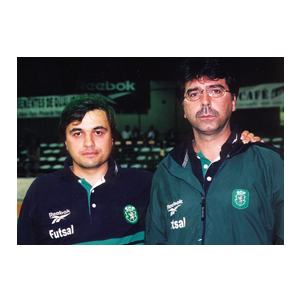 2001 – Campeões Nacionais de Futsal, na despedida de Orlando Duarte