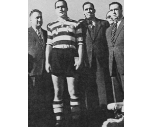 1949 – O último golo, o último jogo, a festa de homenagem e as razões do abandono de Peyroteo