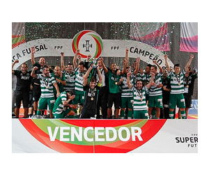 2014 – 6ª conquista da Supertaça de Futsal, com goleada ao Fundão