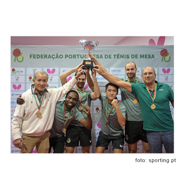 2024 – Ténis de Mesa – Sporting-3 CD São Roque-0 – Conquistámos a 19ª Supertaça!